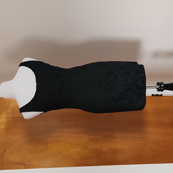 Vintage 90s Cynthia Rowley Little Black Dress size 6 fits like a modern small - Picture 2 of 4